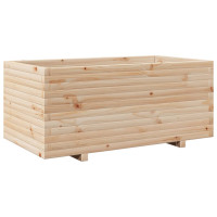 Produktbild för Odlingslåda 110x60x49,5 cm massivt furuträ