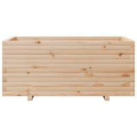 Produktbild för Odlingslåda 110x60x49,5 cm massivt furuträ