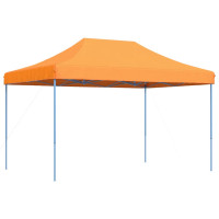 Produktbild för Pop-Up hopfällbart partytält 410x279x315 cm orange