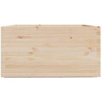 Produktbild för Odlingslåda 90x90x49,5 cm massivt furuträ