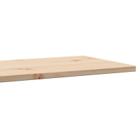 Produktbild för Bordsskivor 2 st 80x40x1,7 cm rektangulär massiv furu