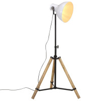 Produktbild för Golvlampa 25 W vit 75x75x90-150 cm E27