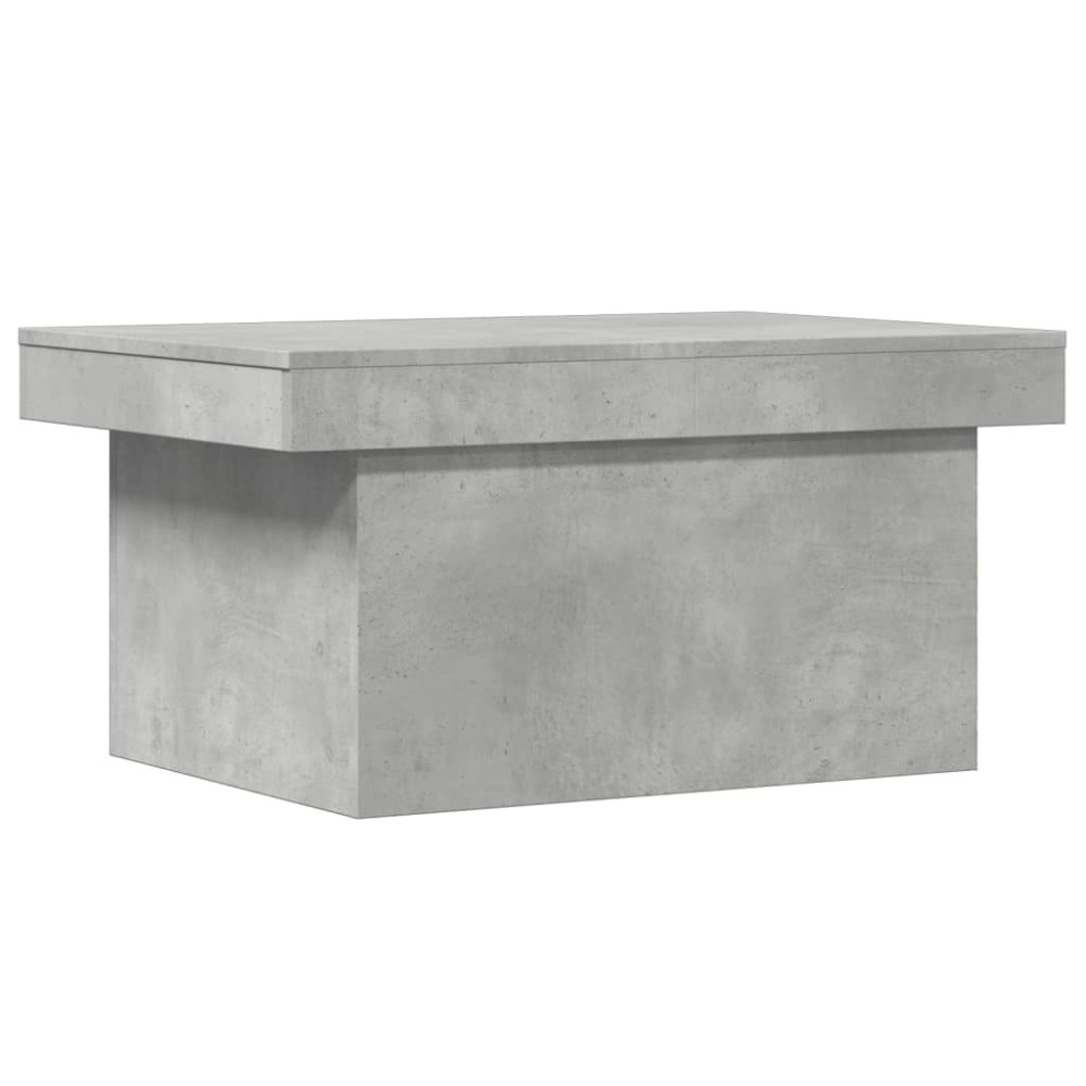 Produktbild för Soffbord betonggrå 100x55x40 cm konstruerat trä