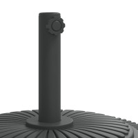 Produktbild för Parasollfot för Ø38 / 48 mm stolpar 25 kg rund