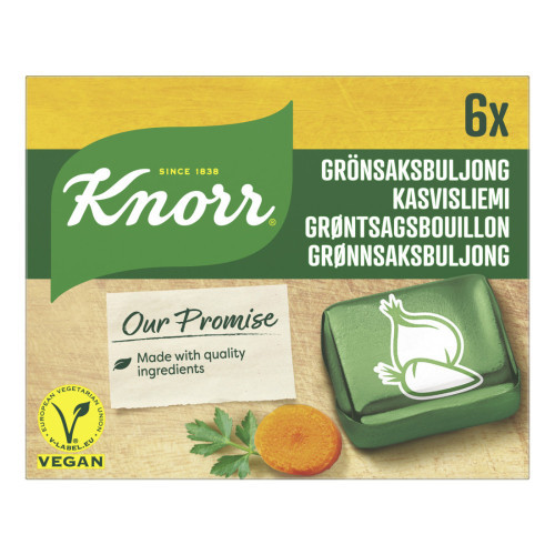 Knorr Knorr Grönsaksbuljong 6st (Utgånget datum)