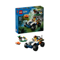 Produktbild för LEGO Djungeluppdrag med fyrhjuling och röd panda