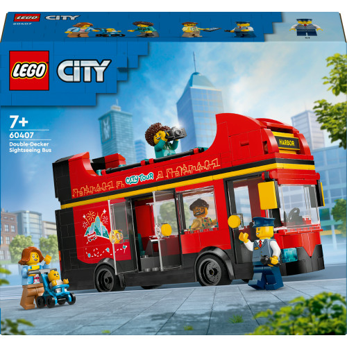 LEGO LEGO Röd dubbeldäckare för sightseeing