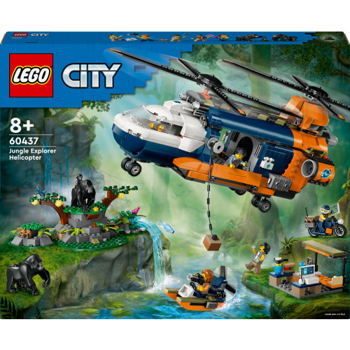 LEGO LEGO Djungelhelikopter och basläger