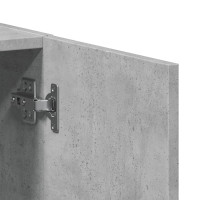 Produktbild för Dokumentskåp betonggrå 60x32x115 cm konstruerat trä