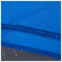 Produktbild för Strandtält 3 personer azurblå snabbrest vattentätt