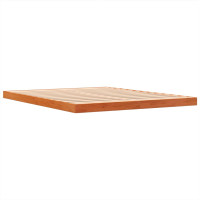 Produktbild för Sängram vaxad brun 150x200 cm massiv furu