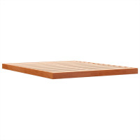 Produktbild för Sängram vaxad brun 150x200 cm massiv furu