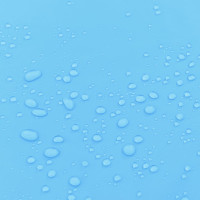 Produktbild för Regnponcho med huva 2-i-1 blå 223x145 cm