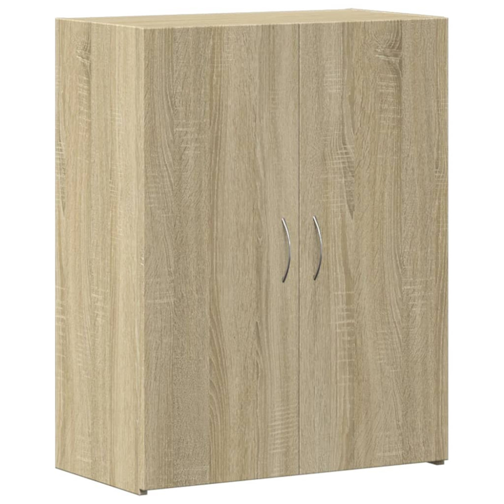 Produktbild för Dokumentskåp sonoma-ek 60x32x77,5 cm konstruerat trä