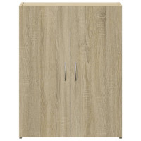 Produktbild för Dokumentskåp sonoma-ek 60x32x77,5 cm konstruerat trä