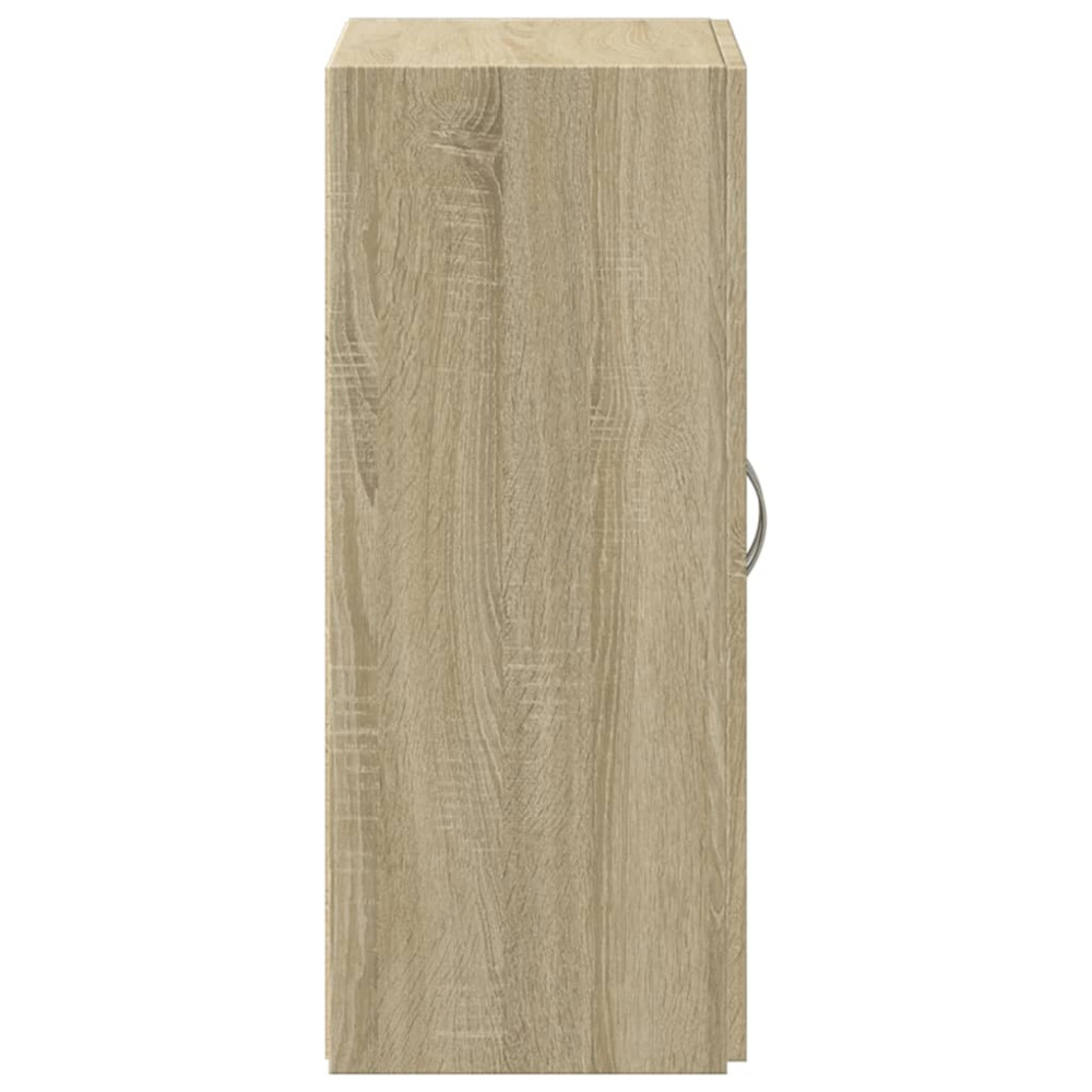 Produktbild för Dokumentskåp sonoma-ek 60x32x77,5 cm konstruerat trä