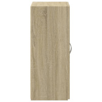 Produktbild för Dokumentskåp sonoma-ek 60x32x77,5 cm konstruerat trä