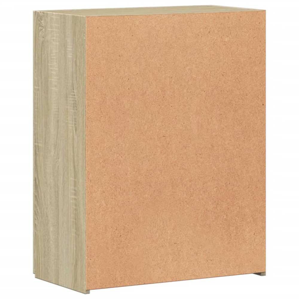 Produktbild för Dokumentskåp sonoma-ek 60x32x77,5 cm konstruerat trä
