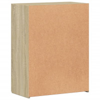 Produktbild för Dokumentskåp sonoma-ek 60x32x77,5 cm konstruerat trä