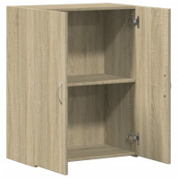 Produktbild för Dokumentskåp sonoma-ek 60x32x77,5 cm konstruerat trä