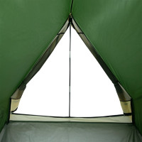 Produktbild för Campingtält A-ram 2 personer grön vattentätt