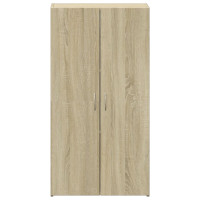 Produktbild för Dokumentskåp sonoma-ek 60x32x115 cm konstruerat trä