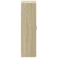 Produktbild för Dokumentskåp sonoma-ek 60x32x115 cm konstruerat trä
