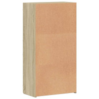 Produktbild för Dokumentskåp sonoma-ek 60x32x115 cm konstruerat trä