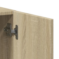 Produktbild för Dokumentskåp sonoma-ek 60x32x115 cm konstruerat trä