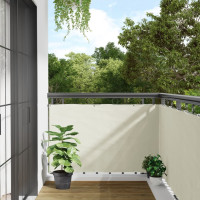 Produktbild för Insynsskydd för trädgården vit 600x90 cm PVC