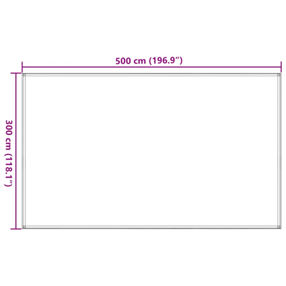 Produktbild för Tältmatta ljusgrön 300x500 cm HDPE