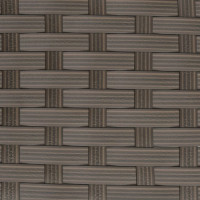 Produktbild för L-formad soffa med dynor konstrotting brun