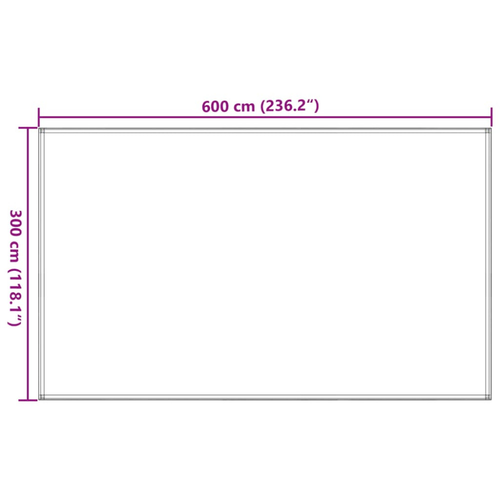 Produktbild för Tältmatta ljusgrön 300x600 cm HDPE