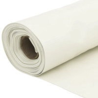 Produktbild för Insynsskydd för trädgården vit 1000x120 cm PVC