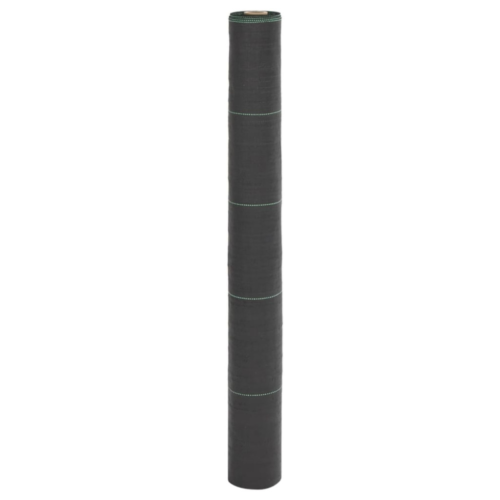 Produktbild för Ogräsmatta svart 1x100 m PP