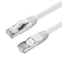 Produktbild för Microconnect STP6005W nätverkskablar Vit 0,5 m Cat6 F/UTP (FTP)