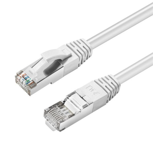 Microconnect Microconnect STP6005W nätverkskablar Vit 0,5 m Cat6 F/UTP (FTP)
