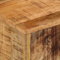 Produktbild för Väggmonterat sängbord 40x30x25 cm massivt mangoträ