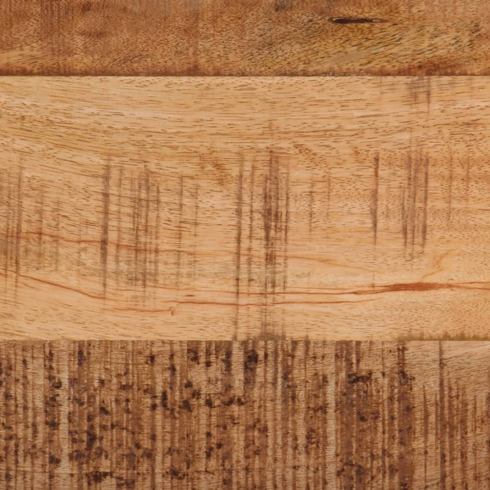 Produktbild för Väggmonterat sängbord 40x30x25 cm massivt mangoträ
