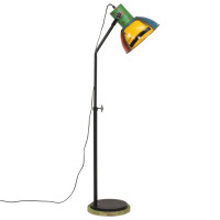 Produktbild för Golvlampa 25 W flerfärgad 30x30x100-150 cm E27