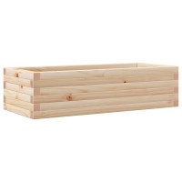 Produktbild för Odlingslåda 90x40x23 cm massivt furuträ