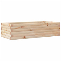 Produktbild för Odlingslåda 90x40x23 cm massivt furuträ