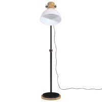 Produktbild för Golvlampa 25 W vit 30x30x100-150 cm E27