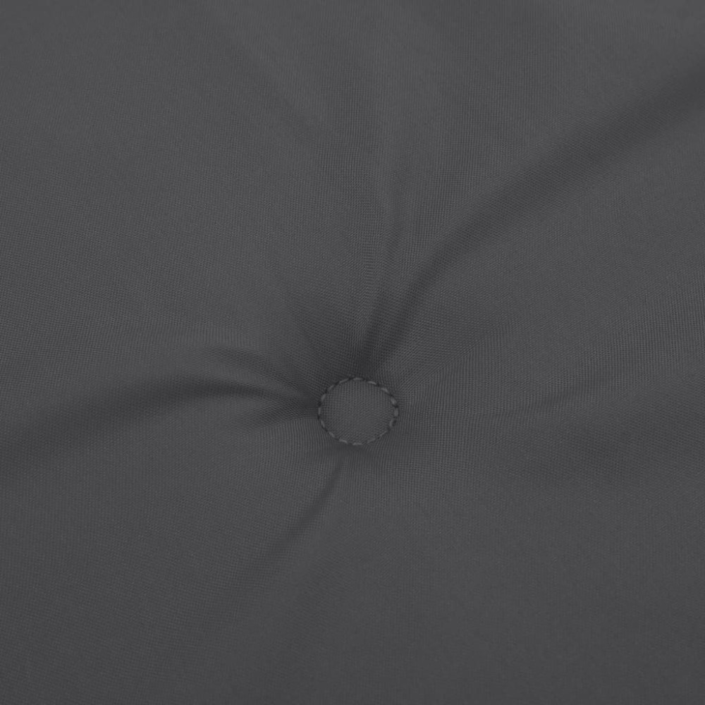 Produktbild för Bänkdynor 2 st melerad antracit 180x50x7 cm tyg