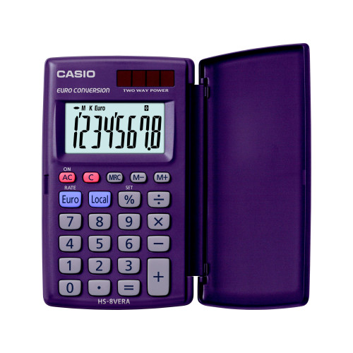 Casio CASIO HS-8VER-WA-EP - Miniräknare (2 x 13 x 19CM)