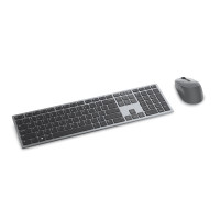 Produktbild för Dell Premier Wireless Keyboard and Mouse KM7321W - sats med tangentbord och mus - QWERTY - USA, internationellt - Titan gray Inmatningsenhet