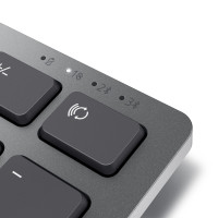 Produktbild för Dell Premier Wireless Keyboard and Mouse KM7321W - sats med tangentbord och mus - QWERTY - USA, internationellt - Titan gray Inmatningsenhet