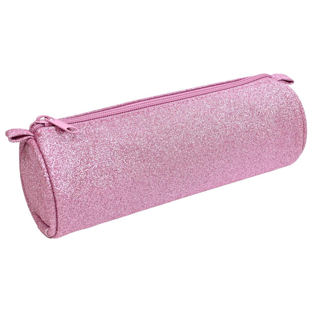 Produktbild för Pennfodral Glitter silver
