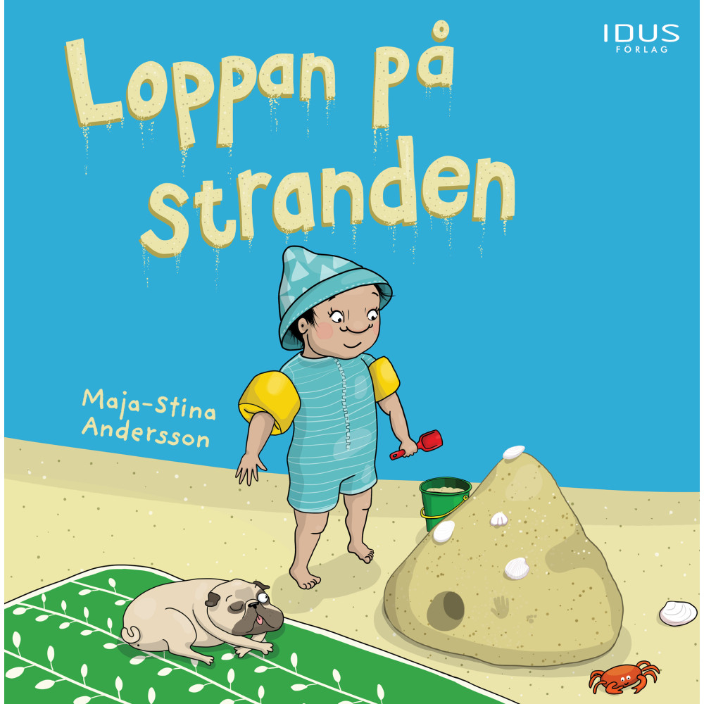 Produktbild för Loppan på stranden (inbunden)