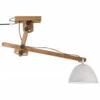 Produktbild för Taklampa 25 W vit 105x30x65-108 cm E27